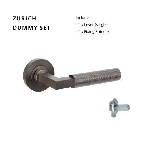 Benchmark Series 2013 Nickel 3個セット Zurich - Graphite Nickel – Door Handles Online